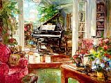 Piano Paintings - My Piano by Unknown Artist